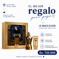 KIT JPG LE MALE ELIXIR 125ML + GEL DE DUCHA